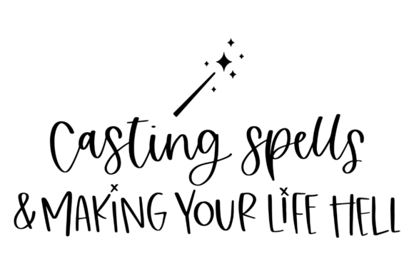 Casting Spells Making Your Life Hell: A Witchy Embroidery Design Review
