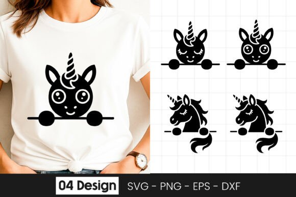 Cute Dog and Unicorn Cartoon T Shirt SVG Review