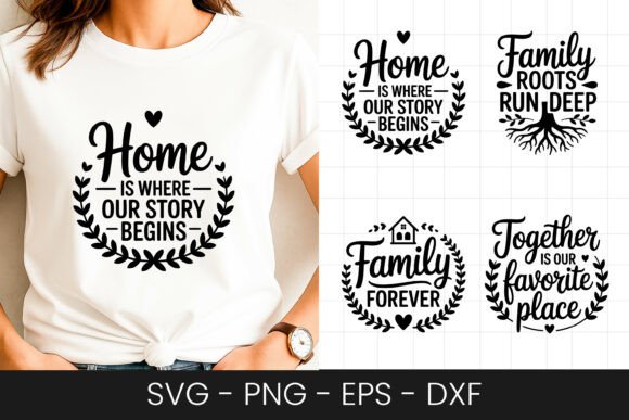 Home is Where Our Story Begins SVG PNG