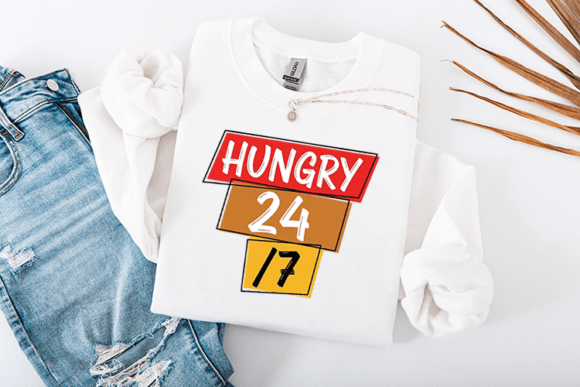 Hungry 24 7 Funny Food Lover Quote