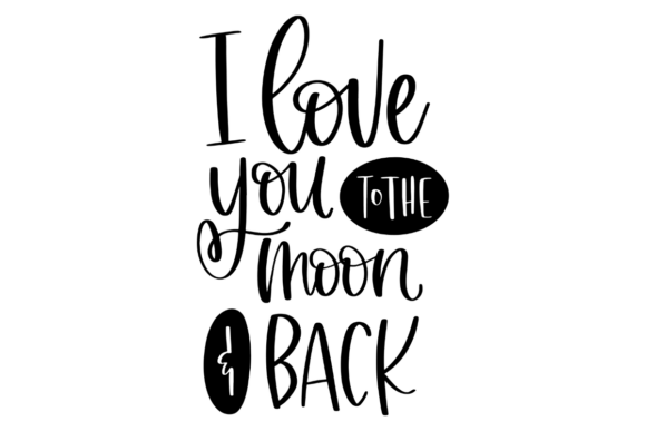 To the Moon and Back, Nursery SVG Review