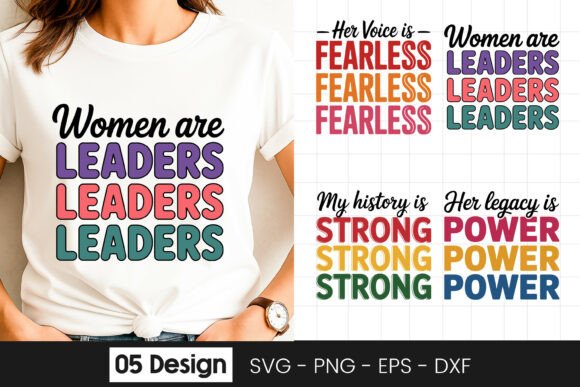 Women Leaders Motivation Quotes SVG PNG Review